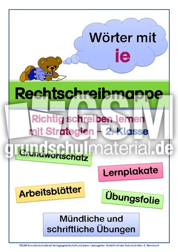 Wörter mit ie, Kl. 2.pdf